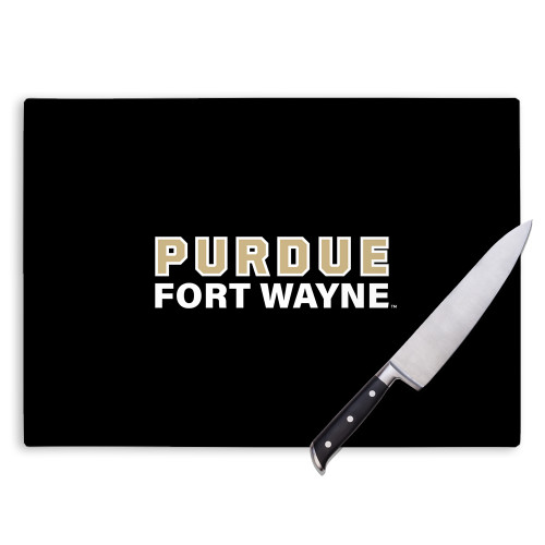  Cutting Board - Purdue University Fort Wayne Primary Athletic Wordmark