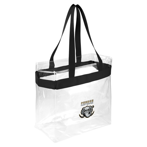  Game Day Clear Stadium Tote - Purdue University Fort Wayne Primary Athletic Mark