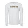 Thumbnail image for  Bella + Canvas White Jersey Cotton Long Sleeve T Shirt