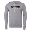 Thumbnail image for  Bella + Canvas Heather Grey Fleece Hood