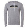 Thumbnail image for  Bella + Canvas Heather Grey Fleece Hood