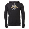 Thumbnail image for  Bella + Canvas Dark Grey Heather Fleece Hood