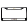 Thumbnail image for  Dad Metal License Plate Frame in Black