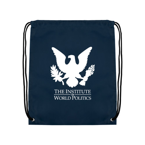  Navy Drawstring Backpack - IWP Eagle