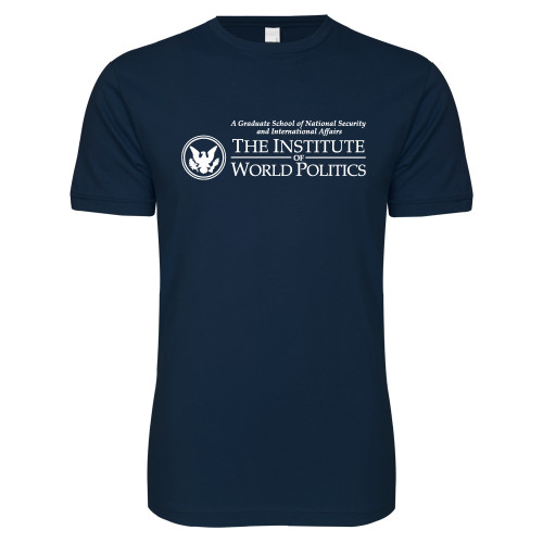  Next Level Navy SoftStyle T Shirt - Primary