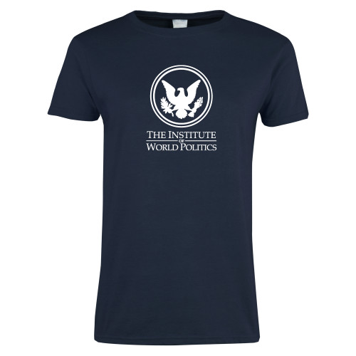  Womens Short Sleeve Navy Tee - Primary Stack