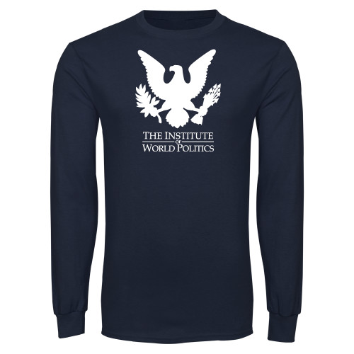  Navy Long Sleeve T-Shirt - IWP Eagle