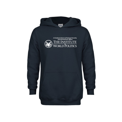  Youth Navy Fleece Hoodie - Primary