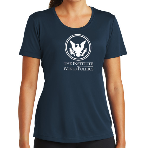  Womens Navy Performance Tee - Primary Stack