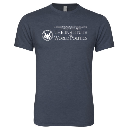  Next Level Navy Triblend Tee - Primary