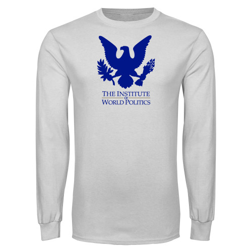  White Long Sleeve T Shirt - IWP Eagle