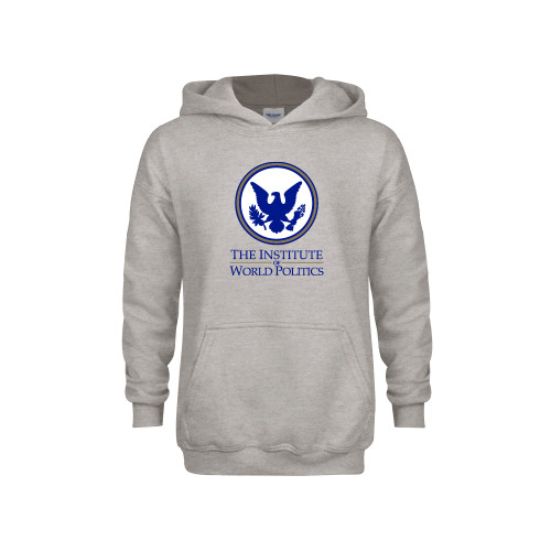  Youth Grey Fleece Hood - Primary Stack