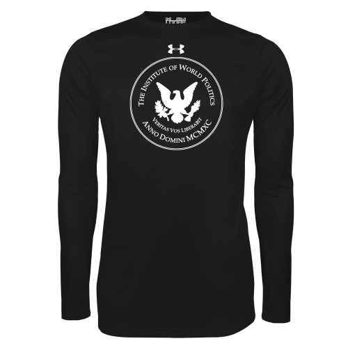  Under Armour Black Long Sleeve Tech Tee - IWP Seal
