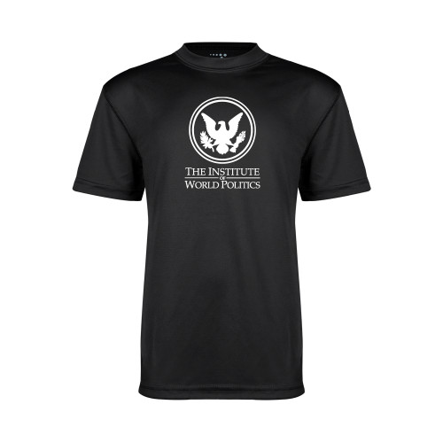  Youth Performance Black Tee - Primary Stack