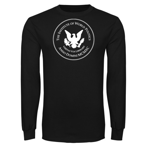  Black Long Sleeve T Shirt - IWP Seal