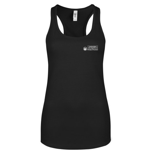  Next Level Womens Black Racerback Tank  - Primary