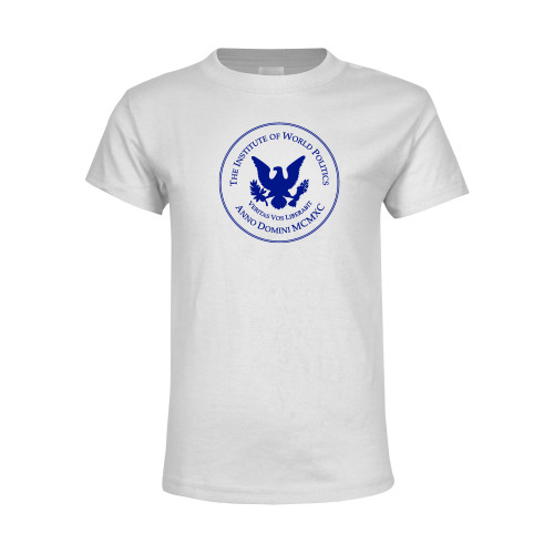  Youth White T Shirt - IWP Seal