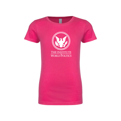  Next Level Girls Fuchsia Fashion Fit T Shirt - Primary Stack