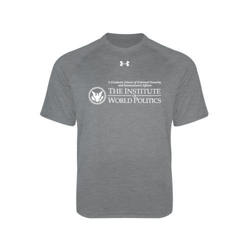  Under Armour Youth Grey Tech Tee - Primary