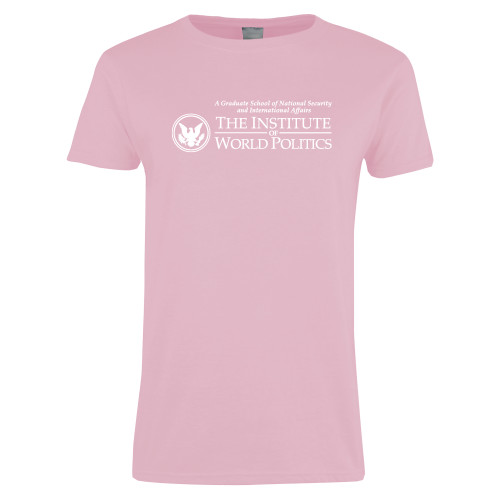  Womens Pink Short Sleeve Tee - Primary