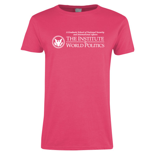 Main Image for  Womens Hot Pink Short Sleeve Tee