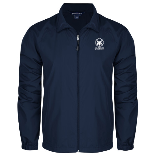  Navy Full Zip Wind Jacket - Primary Stack