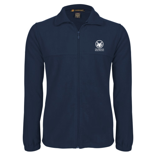  Navy Fleece Full Zip  Jacket - Primary Stack