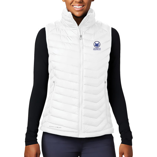  Columbia Womens White Powder Lite Vest - Primary Stack