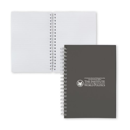  Clear 7 x 10 Spiral Journal Notebook - Primary