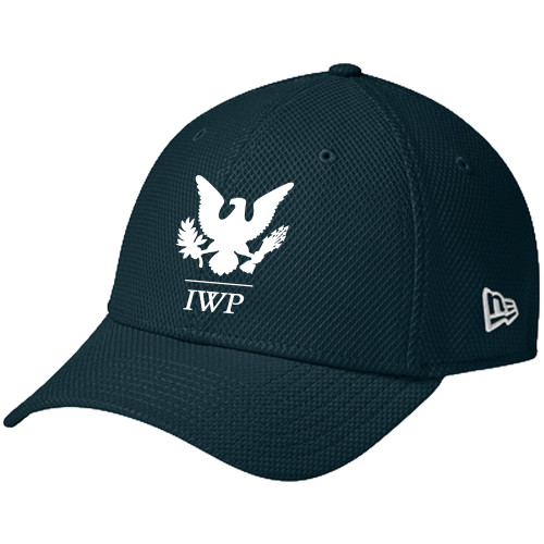  New Era Navy Diamond Era 39Thirty Stretch Fit Hat - IWP Eagle