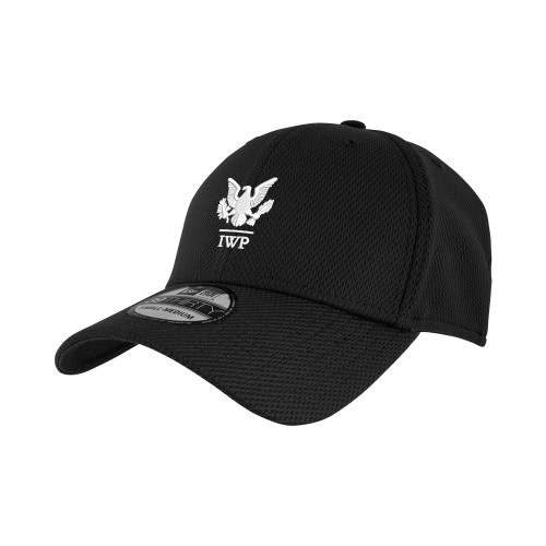  New Era Black Diamond Era 39Thirty Stretch Fit Hat - IWP Eagle