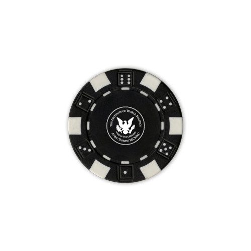  Black Game Chip - IWP Plain