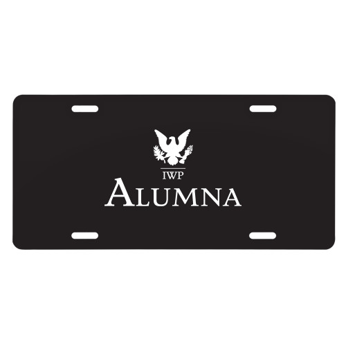  License Plate - Alumna