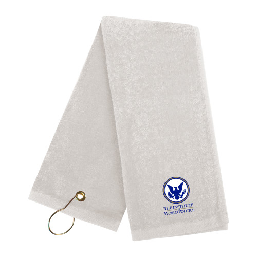  White Golf Towel - Primary Stack