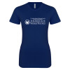 Thumbnail image for  Next Level Womens Navy Boyfriend Tee