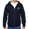 Thumbnail image for  Navy Fleece Full Zip Hoodie