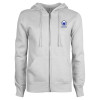 Thumbnail image for  ENZA Womens White Fleece Full Zip Hoodie
