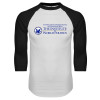 Thumbnail image for  White/Black Raglan Baseball T Shirt