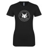 Thumbnail image for  Next Level Womens Black Boyfriend Tee