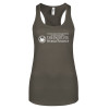Thumbnail image for  Next Level Womens Charcoal Racerback Tank
