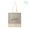 Thumbnail image for  Split Recycled Grey Cotton Twill Convention Tote