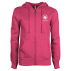 Thumbnail image for  ENZA Womens Fuchsia Fleece Full Zip Hoodie