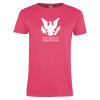 Thumbnail image for  Womens Hot Pink Short Sleeve Tee