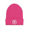 Thumbnail image for  Fleece Lined Neon Pink Knit Beanie