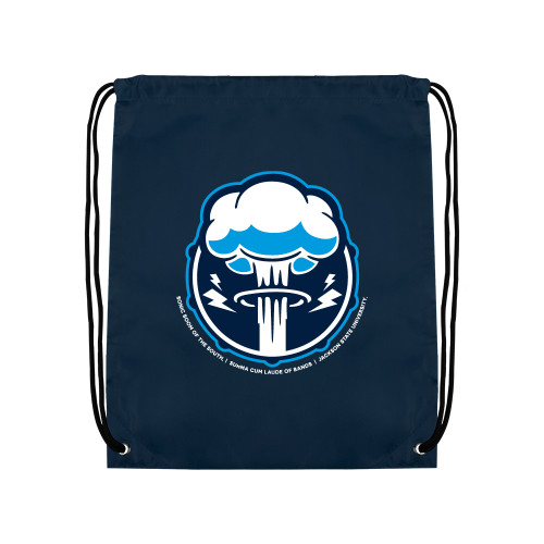  Navy Drawstring Backpack - Sonic Boom Smoke