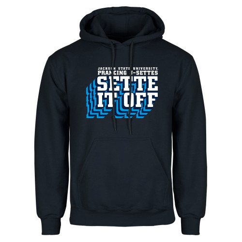  Navy Fleece Hoodie - Sette It Off