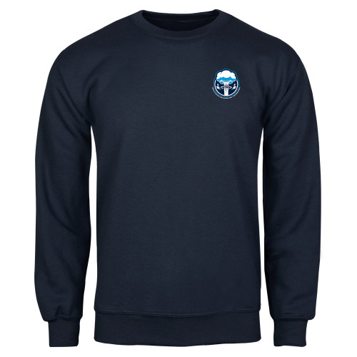  Navy Fleece Crew - Sonic Boom Smoke
