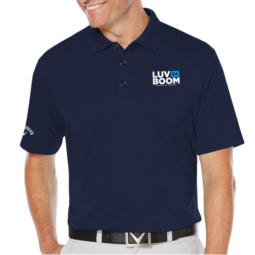  Callaway Navy Opti Dri Chev Polo - Luv Da Boom