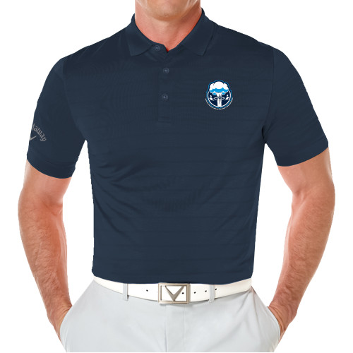  Callaway Navy Opti Vent Polo - Sonic Boom Smoke