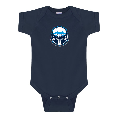  Navy Infant Onesie - Sonic Boom Smoke